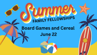Family Fellowship "Board Game Night"